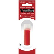 Tinta Marcador Quadro Branco Refil 5,5ML Vermelho WBS-VBM - Caixa com 12