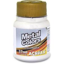 Tinta Metal Colors 03640 37Ml Branco Metálico 562 Acrilex