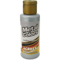 Tinta Metal Colors 03660 60ml Alumínio 599 Acrilex