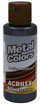 Tinta Metal Colors 60ml - 520 Preto Acrilex