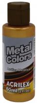 Tinta Metal Colors 60ml - 532 Ouro Acrilex