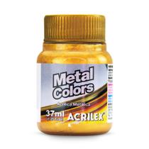 Tinta Metal Colors Acrylic 37ml Acrilex (Acrilica Metálica) ref. 03640