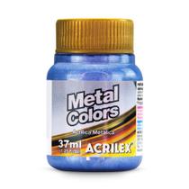 Tinta Metal Colors Acrylic 37ml Acrilex (Acrilica Metálica) ref. 03640