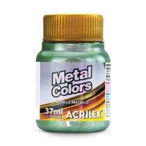 Tinta Metal Colors Acrylic 37ml Acrilex (Acrilica Metálica) ref. 03640