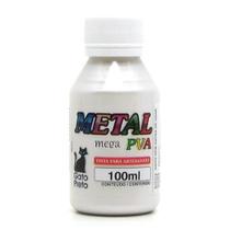 Tinta Metal Mega PVA Metálica 100ml - Gato Preto