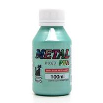 Tinta Metal Mega PVA Metálica 100ml - Gato Preto