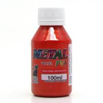 Tinta Metal Mega PVA Metálica 100ml - Gato Preto