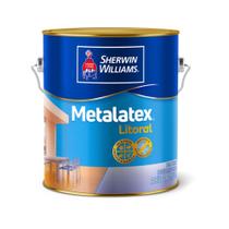 Tinta Metalatex Litoral Acrílica Branco Semi Acetinado - 3,6 litros - Sherwin Williams