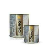 Tinta Metálica Efeito Ouro Champagne - Base Automotiva - Mini Kit 900ml