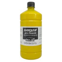 Tinta Nanquim Corfix 308 Amarelo Ouro 1000ml