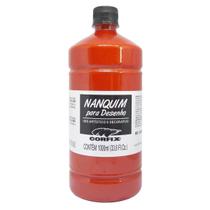 Tinta Nanquim Corfix 313 Vermelho Fogo 1000Ml