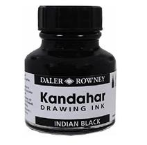 Tinta Nanquim Daler Rowney Kandahar Indian Black 28ml