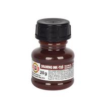 Tinta Nanquim Drawing Ink Koh-I-Noor Cor Marrom 20ml