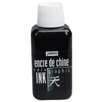 Tinta Nanquim Preta Pébéo 250ml