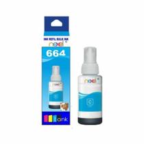 tinta nexel refil para bulk ink azul 664