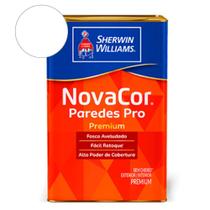 Tinta NovaCor Para Paredes Pro Fosco Branco Sherwin Williams 18L