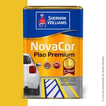 Tinta novacor piso lata - sherwin-williams - amarelo demarcacao