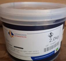 Tinta Offset Azul Real Sun Chemical embalagem plástica com 2 kgs