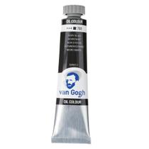 Tinta Óleo 20 Ml Talens Van Gogh Serie 1 Ivory Black 701