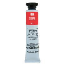 Tinta Óleo 20ml G1 058 Laca Geranio Corfix