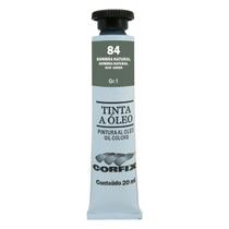 Tinta Óleo 20ml G1 084 Sombra Natural Corfix Tinta Óleo 20ml G1 084 Sombra Natural Corfix