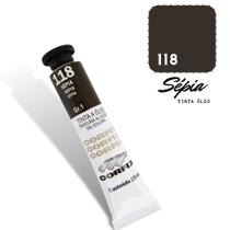 Tinta Óleo 20ml G1 118 Sepia Corfix