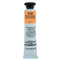 Tinta Óleo 20ml G1 125 Amarelo Cadimo Alaranjado Corfix
