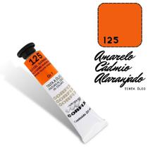 Tinta Óleo 20ml G1 125 Amarelo Cadimo Alaranjado Corfix