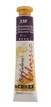 Tinta óleo 20ml violeta permanente escuro Acrilex Tinta óleo 20ml violeta permanente escuro Acrilex