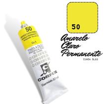 Tinta Óleo 37ml G1 050 Amarelo Claro Permanente Corfix