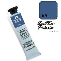 Tinta Óleo 37ml G1 069 Azul de Prussia Corfix Tinta Óleo 37ml G1 069 Azul de Prussia Corfix