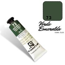 Tinta Oleo 37ml G1 073 Verde Esmeralda Corfix p/ Tela Tinta Oleo 37ml G1 073 Verde Esmeralda Corfix p/ Tela