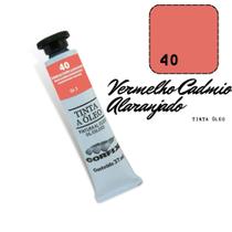 Tinta Óleo 37ml G3 040 Vermelho Cadmio Alarjado Corfix