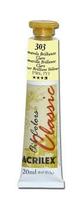 Tinta óleo Acrilex amarelo brilhante claro 303 20ml