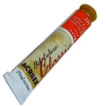 Tinta óleo Acrilex laranja de cádmio 325 20ml