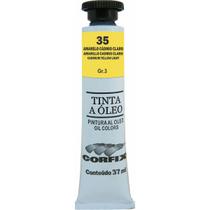 Tinta Óleo Corfix 37ml Cor Amarelo Cádmio Claro 35 Gr. 3