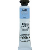 Tinta Óleo Corfix 37ml Cor Azul Hortênsia 108 Gr. 1