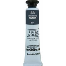 Tinta Óleo Corfix 37ml Cor Gris de Payne 33 Gr. 1