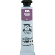 Tinta Óleo Corfix 37ml Cor Laca Magenta 105 Gr. 4