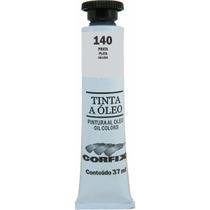 Tinta Óleo Corfix 37ml Cor Prata 140