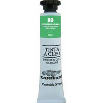 Tinta Óleo Corfix 37ml Cor Verde Cúprico Claro 89 Gr. 2