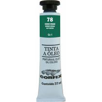 Tinta Óleo Corfix 37ml Cor Verde Vessie 78 Gr. 1