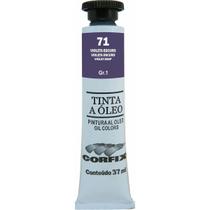 Tinta Óleo Corfix 37ml Cor Violeta Escuro 71 Gr. 1