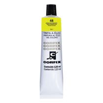 Tinta Oleo Corfix G1 48 Amarelo Limao Permanente 120Ml