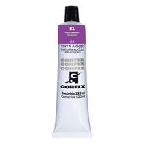 Tinta Oleo Corfix G2 81 Violeta Permanente 120Ml Tinta Oleo Corfix G2 81 Violeta Permanente 120Ml