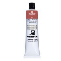 Tinta Oleo Corfix G3 43 Vermelho Cadmio Escuro 120Ml Tinta Oleo Corfix G3 43 Vermelho Cadmio Escuro 120Ml