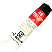 Tinta Óleo Corfix Vermelho Cadmio Escuro 37ml