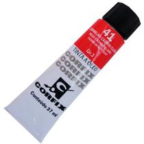 Tinta Óleo Corfix Vermelho Claro 37ml Tinta Óleo Corfix Vermelho Claro 37ml