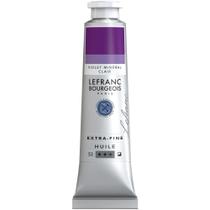 Tinta Óleo ExtraFine Lefranc Para Tela Mineral Violet Light 40ml