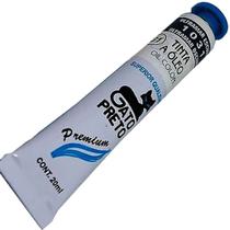 Tinta Óleo Gato Preto Azul Ultramar Escuro 20ml